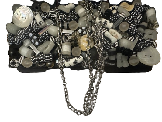 Beaded Clutch Bag