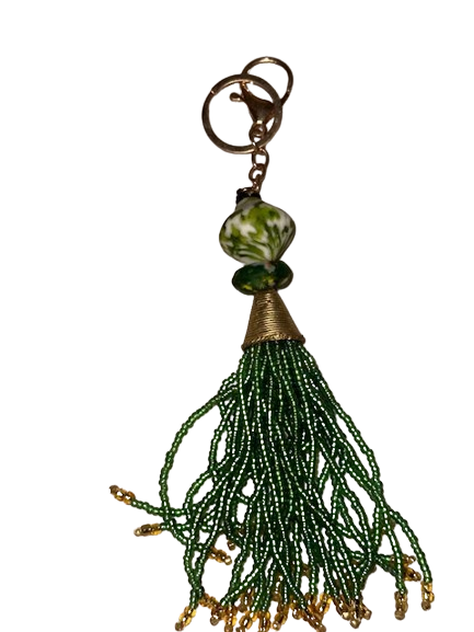 Beaded Keyholder Tassel